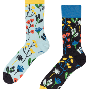 Regular Socks Aquarel Flowers