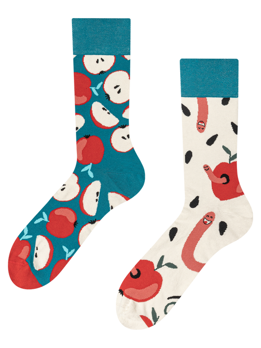 Regular Socks Red Apple