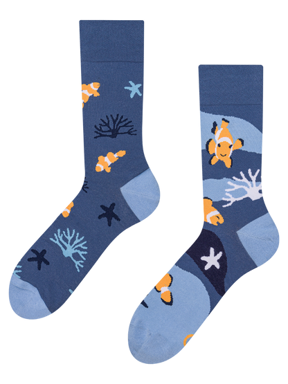 Regular Socks Clown Fish