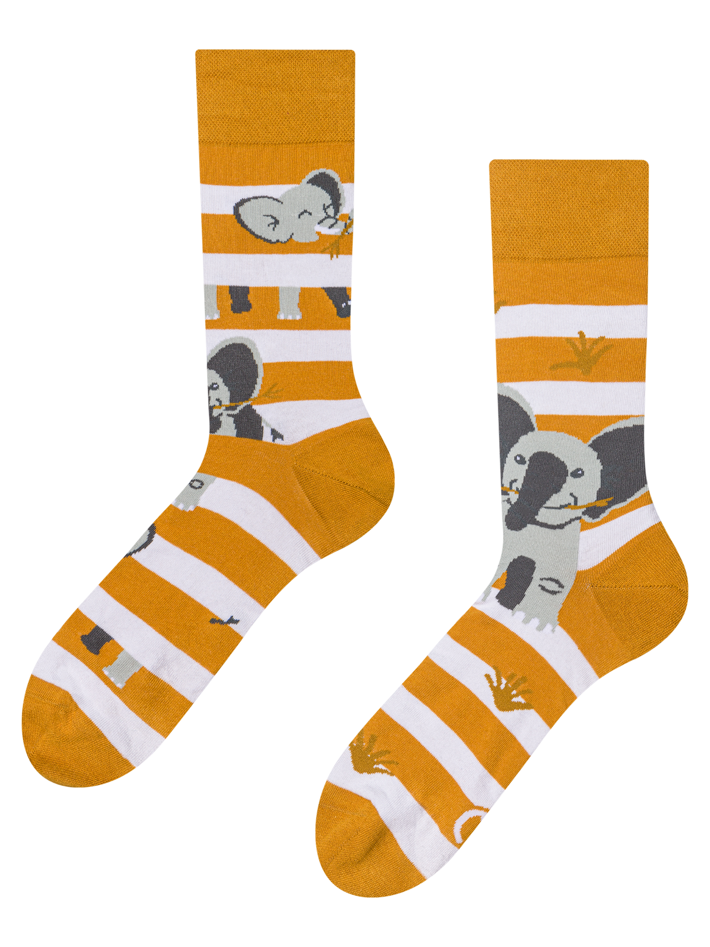 Regular Socks Elephant & Stripes