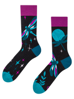 Regular Socks Dragonflies at Night