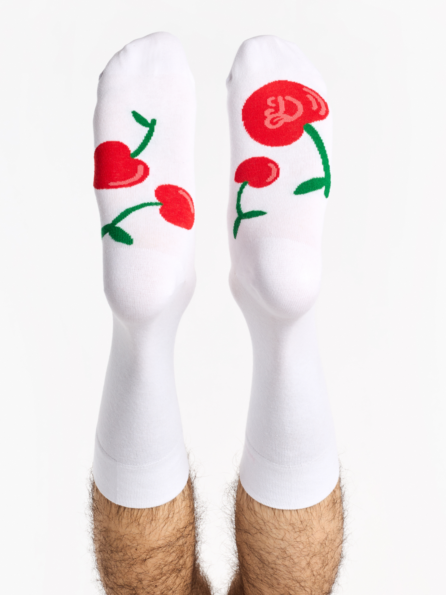 Regular Socks Red Cherries