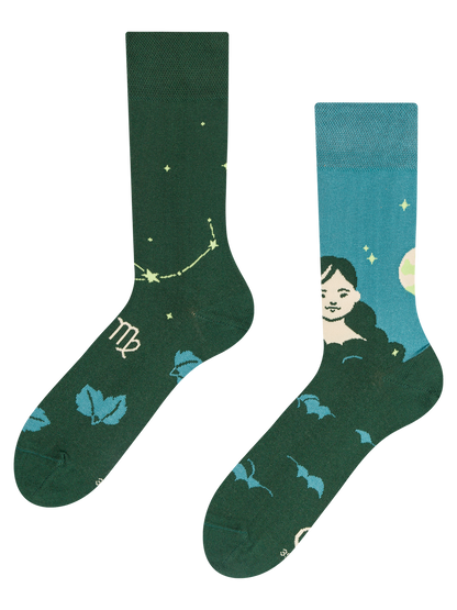 Regular Socks Zodiac Virgo