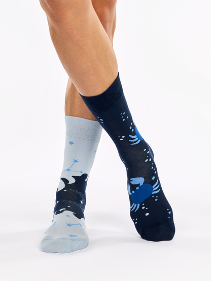 Regular Socks Zodiac Cancer