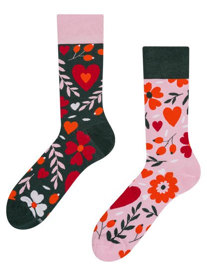 Regular Socks Floral Love