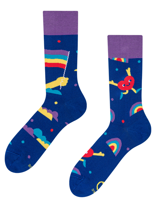 Regular Socks Pride Heart