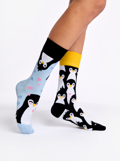 Regular Socks Winter Penguin