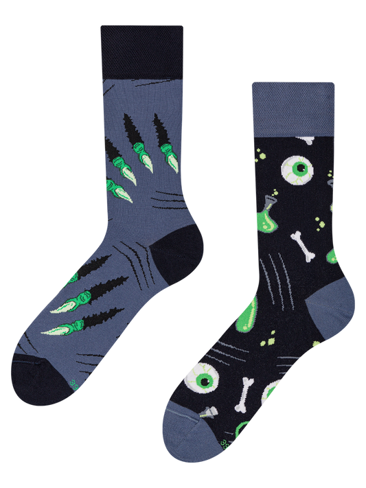 Regular Socks Green Monster