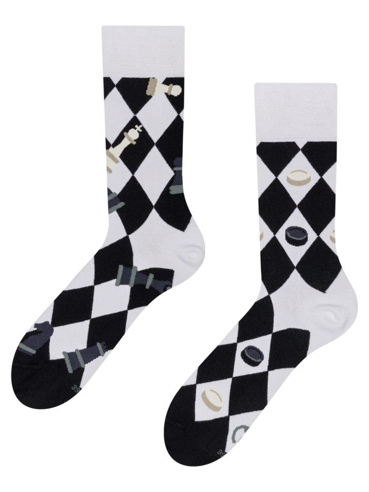 Regular Socks Chess & Checkers
