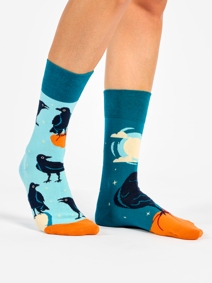 Regular Socks Night Crow