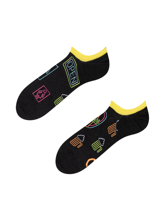Sneaker Socks Neon Beer
