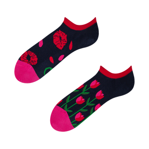 Sneaker Socks Tulip Lips