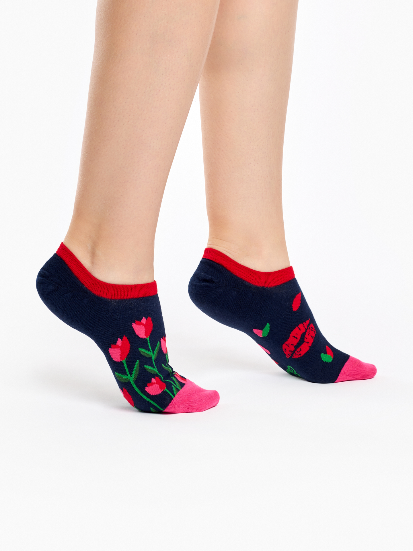 Sneaker Socks Tulip Lips