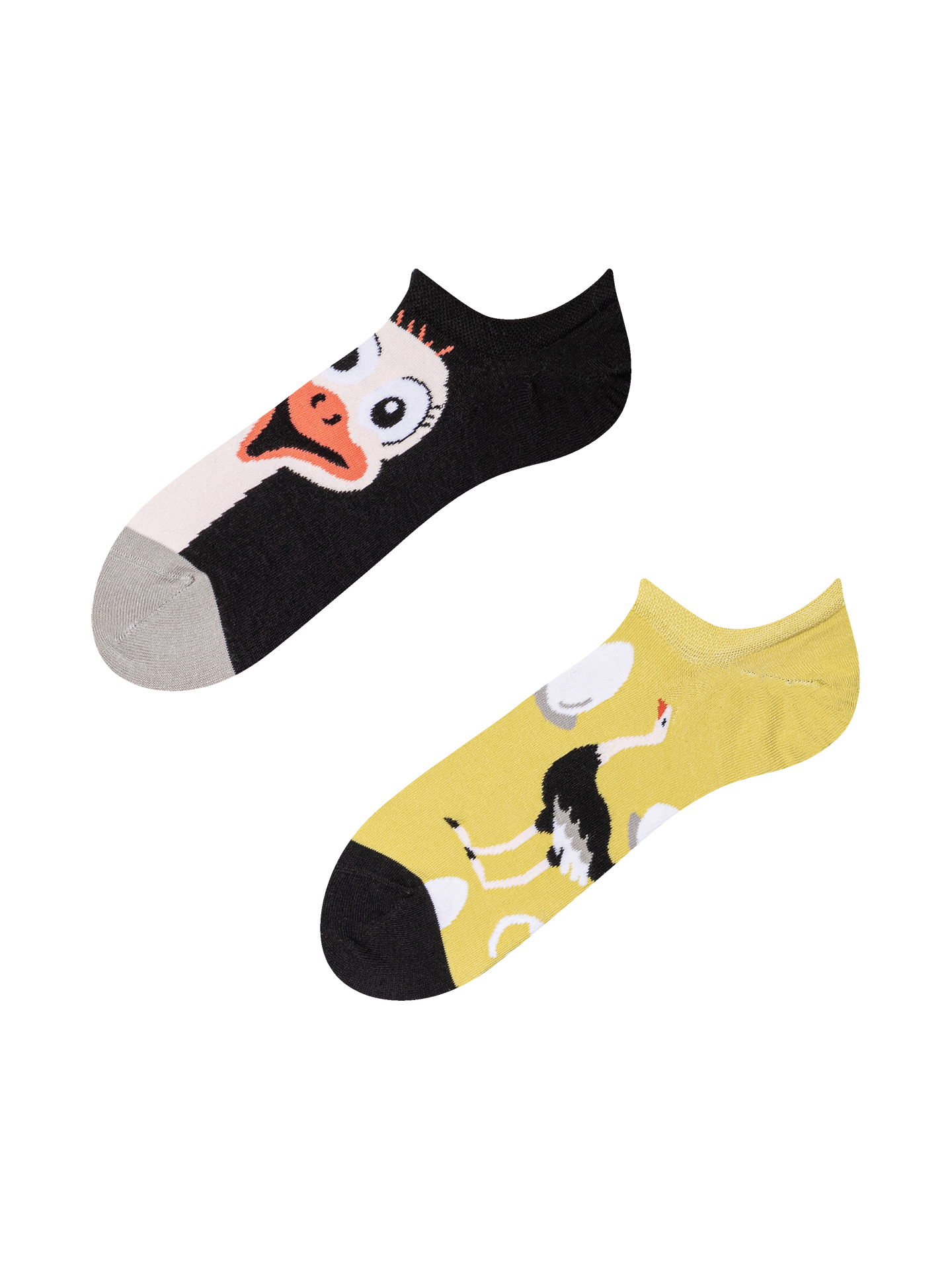 Sneaker Socks Ostrich