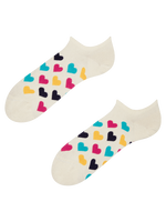 Sneaker Socks Colorful Hearts