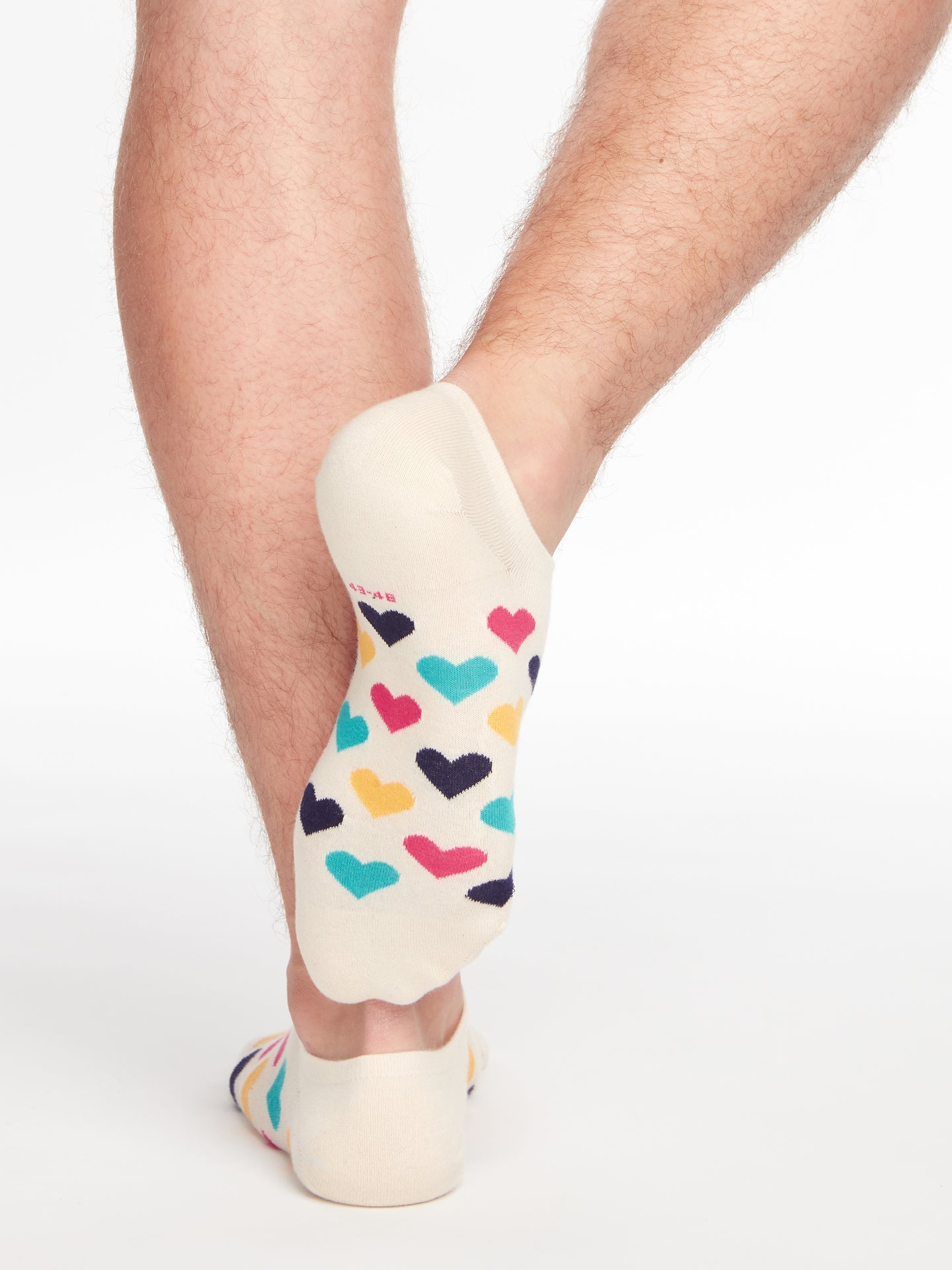 Sneaker Socks Colorful Hearts