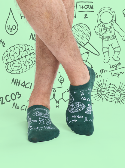 Sneaker Socks Physics vs. Chemistry