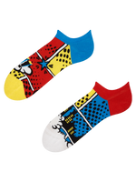 Sneaker Socks Colorful Comics