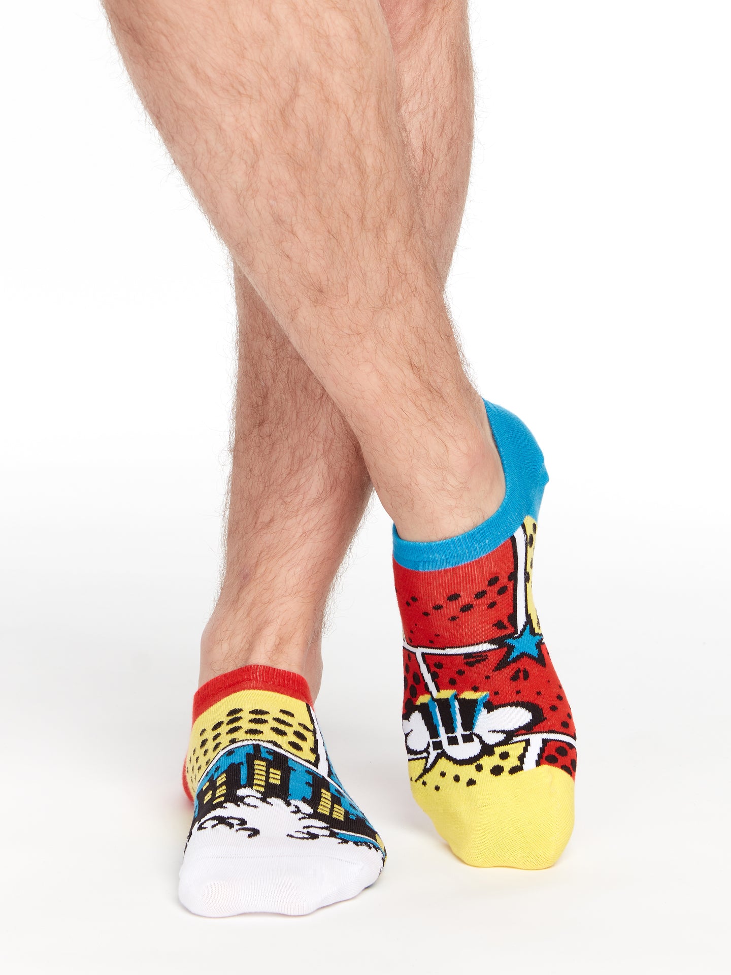 Sneaker Socks Colorful Comics