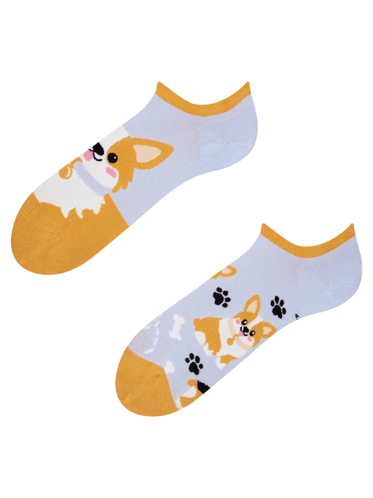 Sneaker Socks Corgi Dog OKT