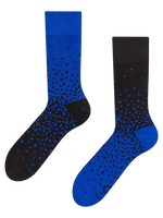 Warm Socks Blue & Black