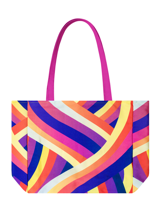 Tote Bag Rainbow Colours