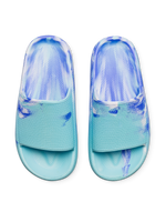 Blue Marble Women's Platform Slides