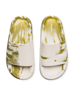 Green Marble Women's Platform Slides