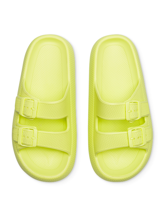 Light Lime Women's Platform Sandals