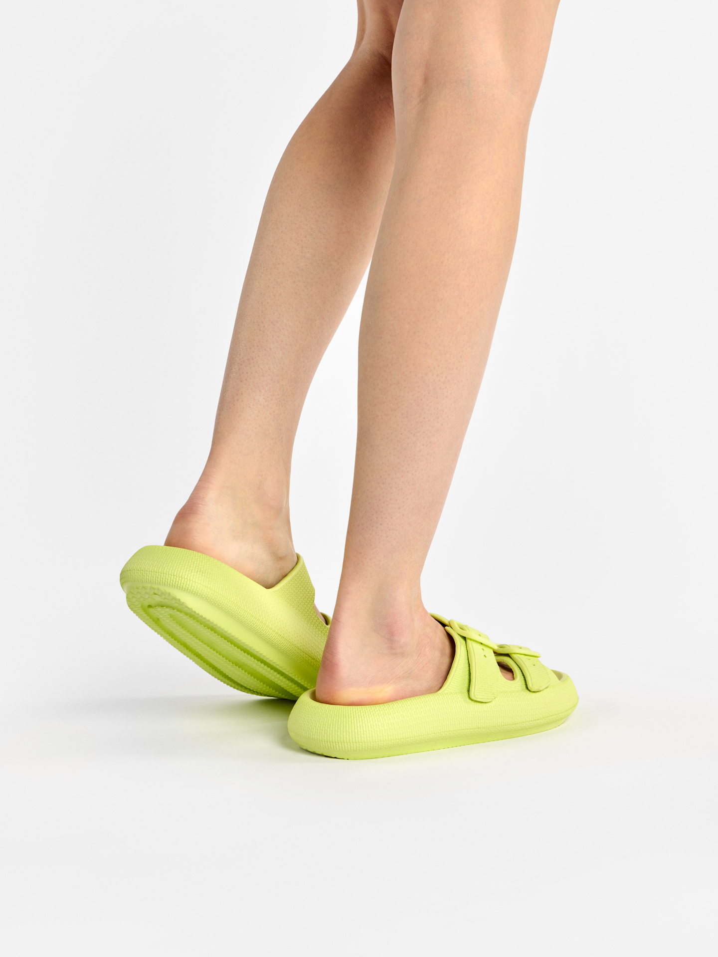 Light Lime Women's Platform Sandals