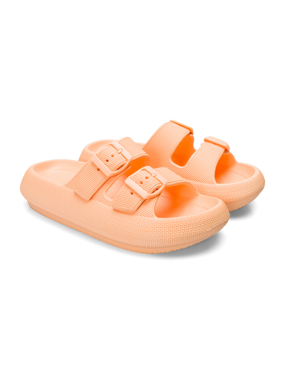 Light Peach Women's Platform Sandals