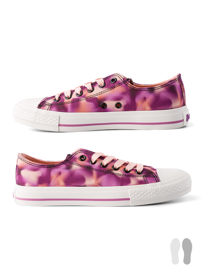 Canvas Shoes Pink Camouflage