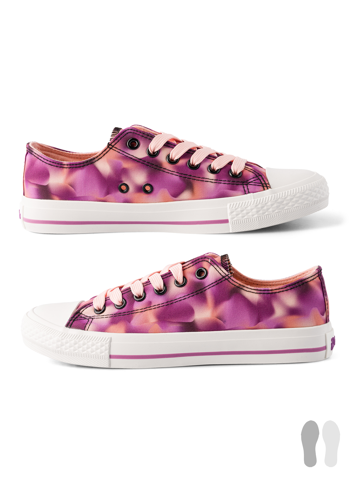 Canvas Shoes Pink Camouflage