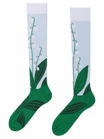 Knee High Socks Lilies of the Valley
