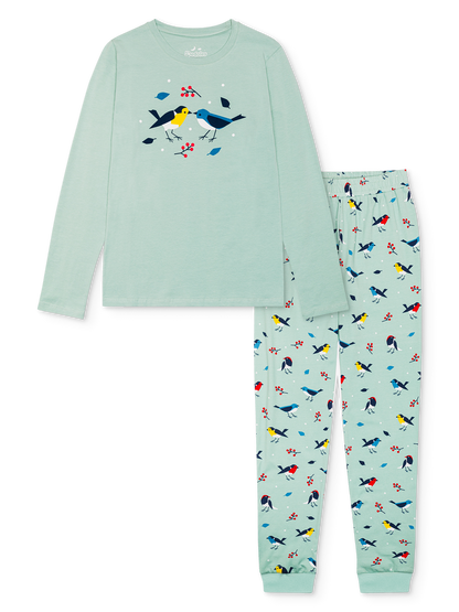 Women's Pyjamas Singing Birds