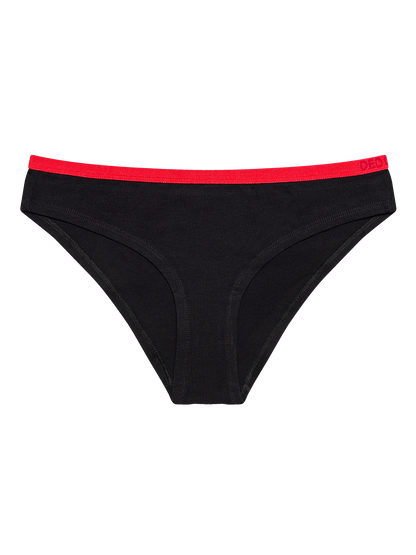 Black & Red Women's Briefs