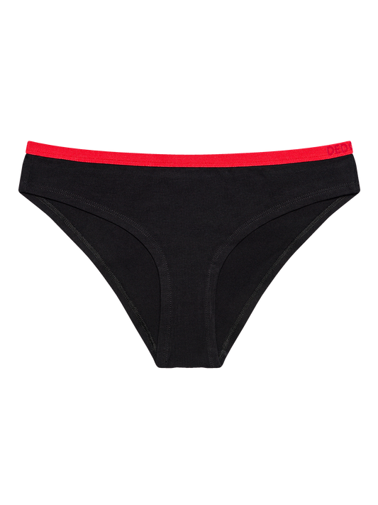 Black & Red Women's Briefs 02