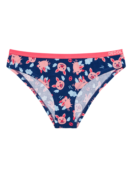 Women's Briefs Flying Pigs 02