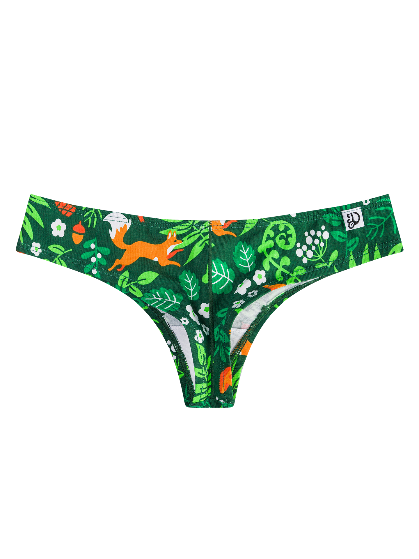 Women's Brazilian Panties Forest Animals