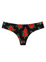 Women's Brazilian Panties Roses