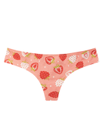 Women's Brazilian Panties Sweet Strawberries