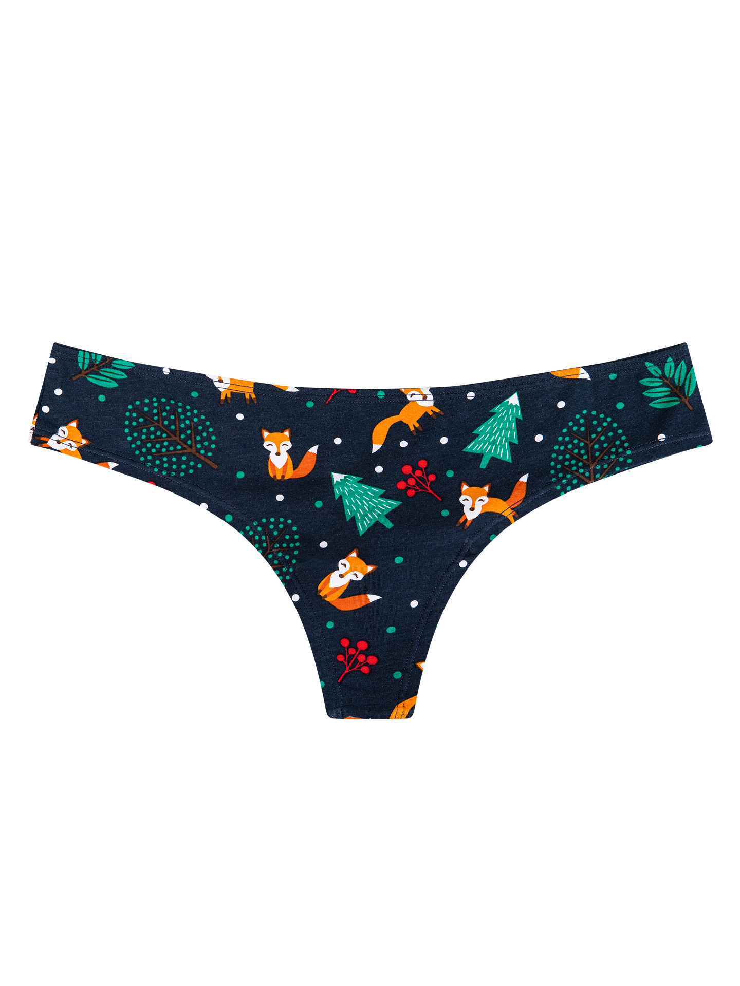 Women's Brazilian Panties Red Fox