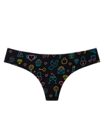 Women's Brazilian Panties Neon Love
