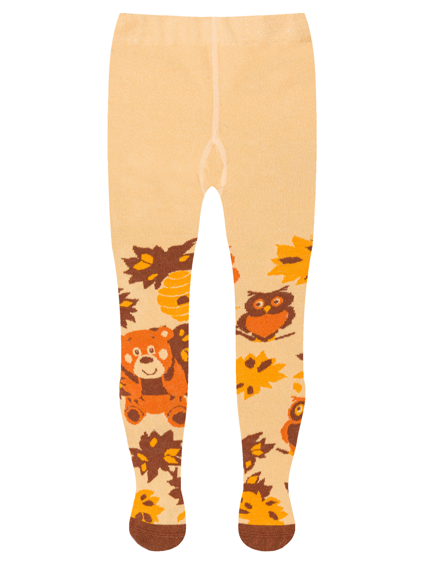 Kids' Tights Bear in the Forest