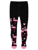 Kids' Tights Flamingos & Hearts