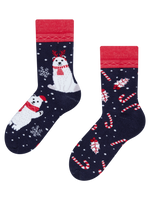 Kids' Warm Socks Christmas Polar Bear