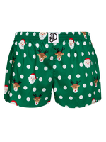 Women's Boxer Shorts Santa & Rudolph