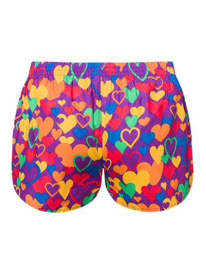 Women's Boxer Shorts Multicolor Love