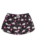 Women's Boxer Shorts Cat & Ball