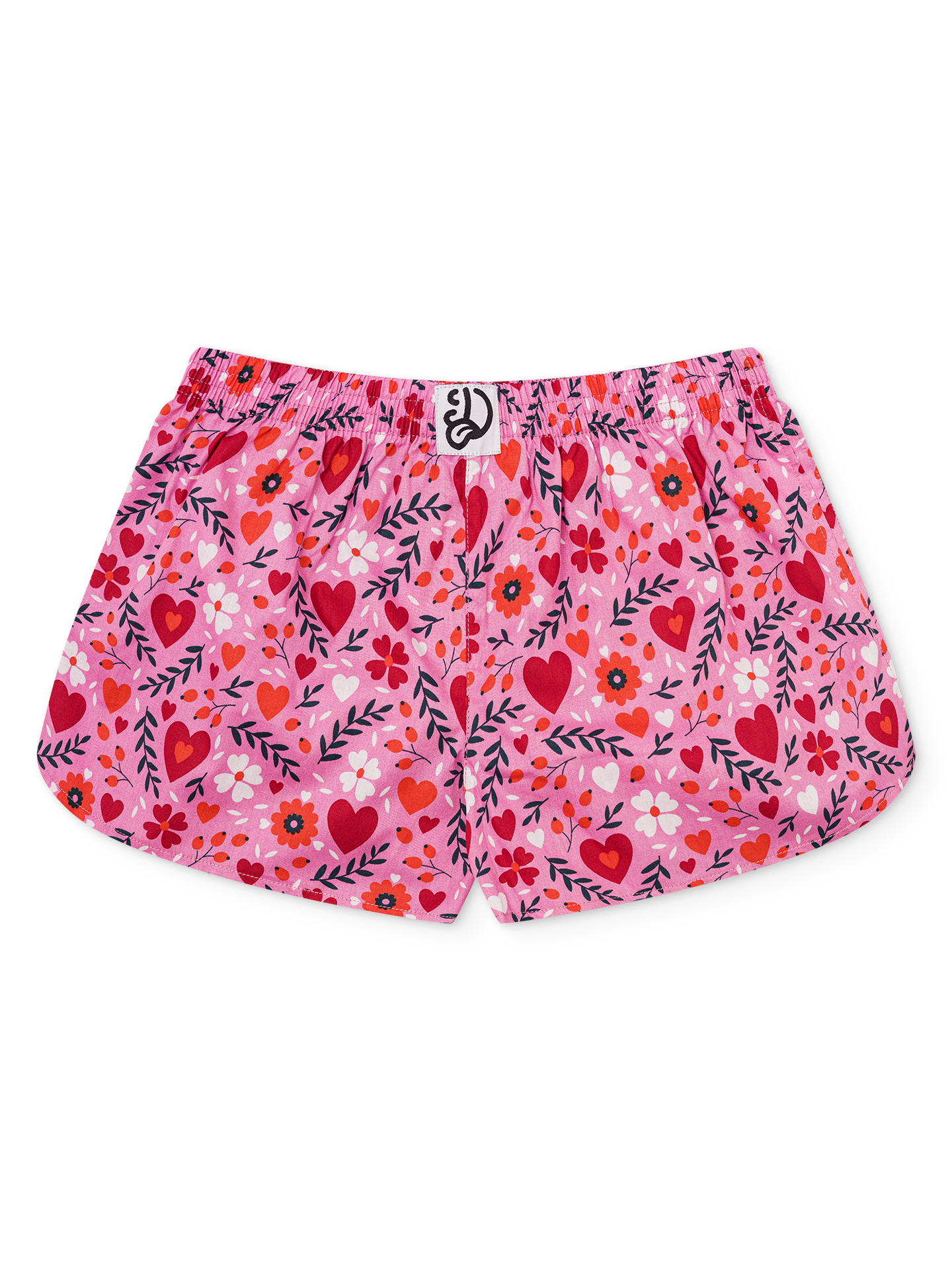 Women's Boxer Shorts Floral Love